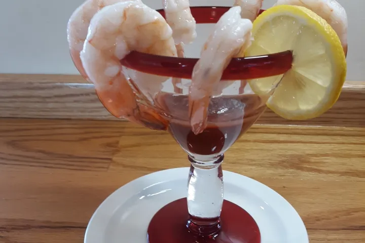 a plate of food on a table